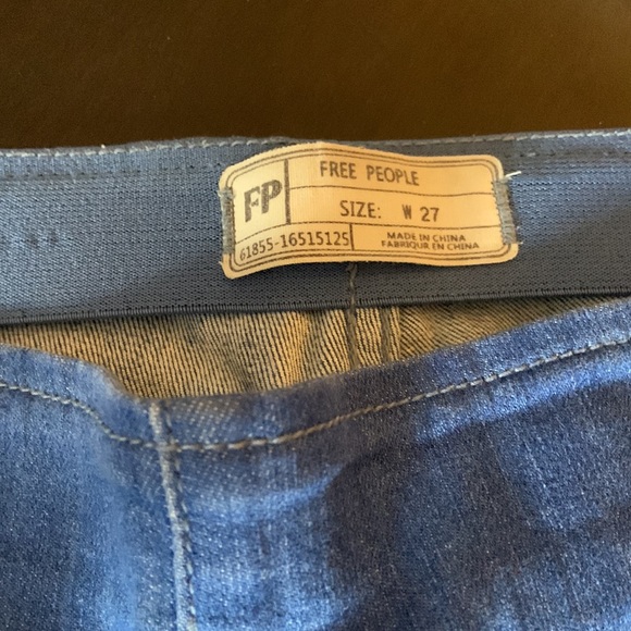 Free People Penny Pull Up Fare Jeans - 27 - Picture 3 of 6